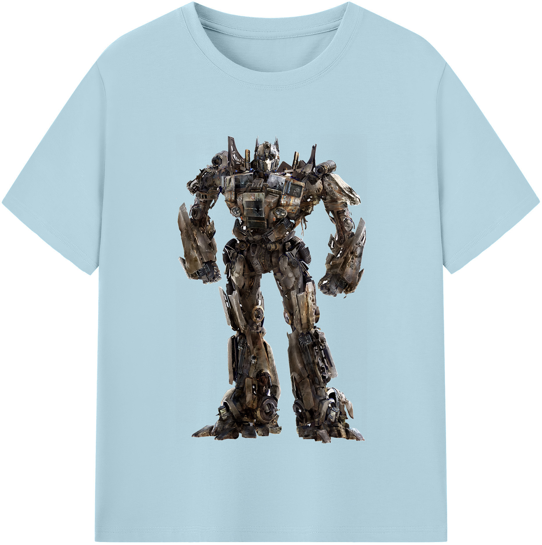 （画像用） Transformers トランスフォーマー 綿100％半袖Tシャツ（フロントプリント）